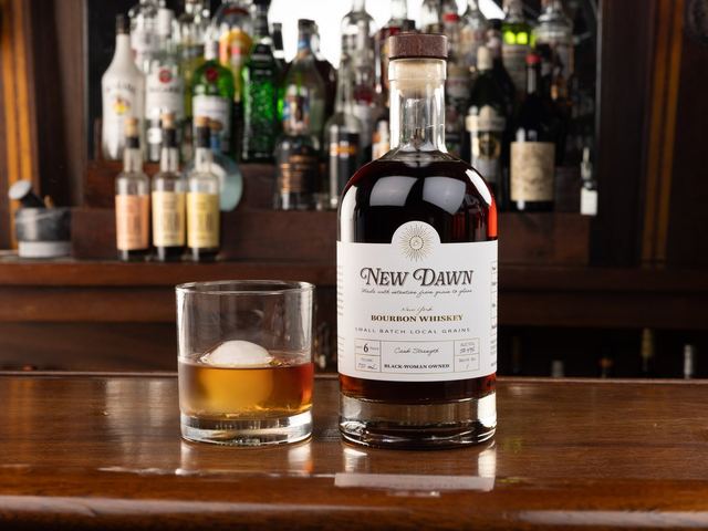 New Dawn Bourbon bottle